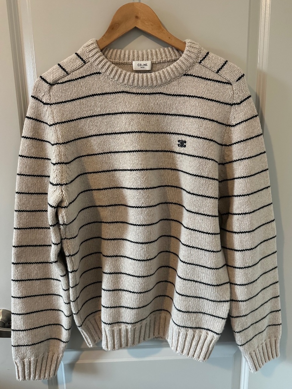 Celine Men Crew Neck Sweatshirt Size M Authentic